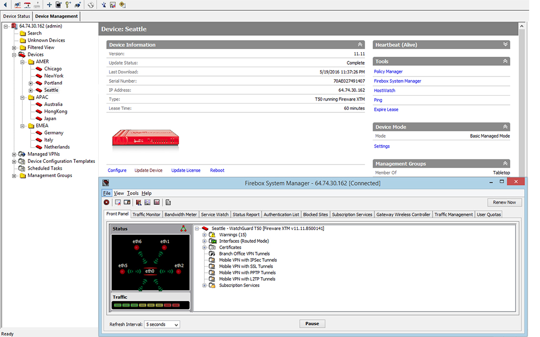 watchguard systems manager download